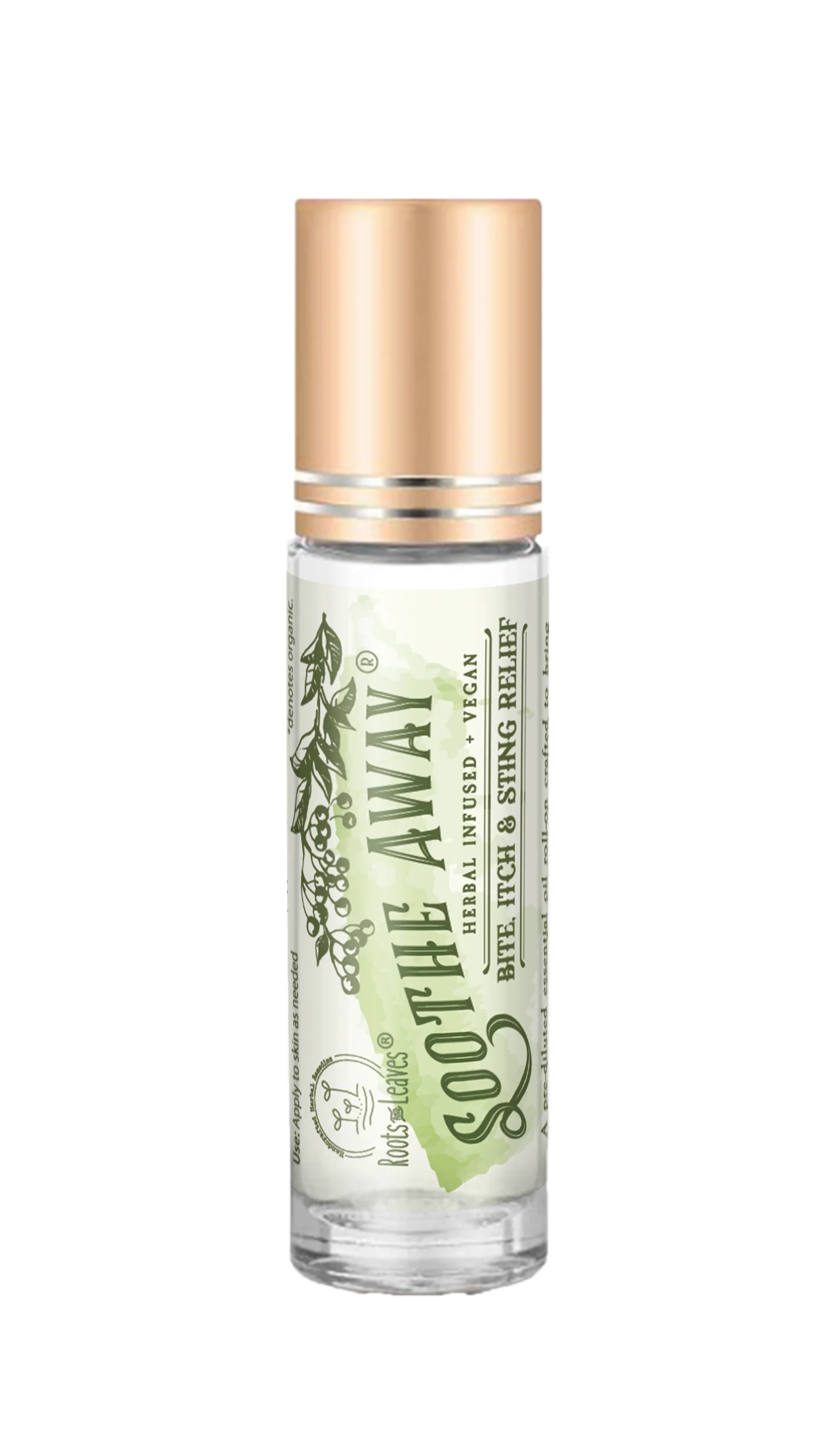 Roll-on bottle labeled &