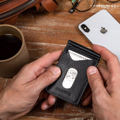 Money Clip Wallet - Black
