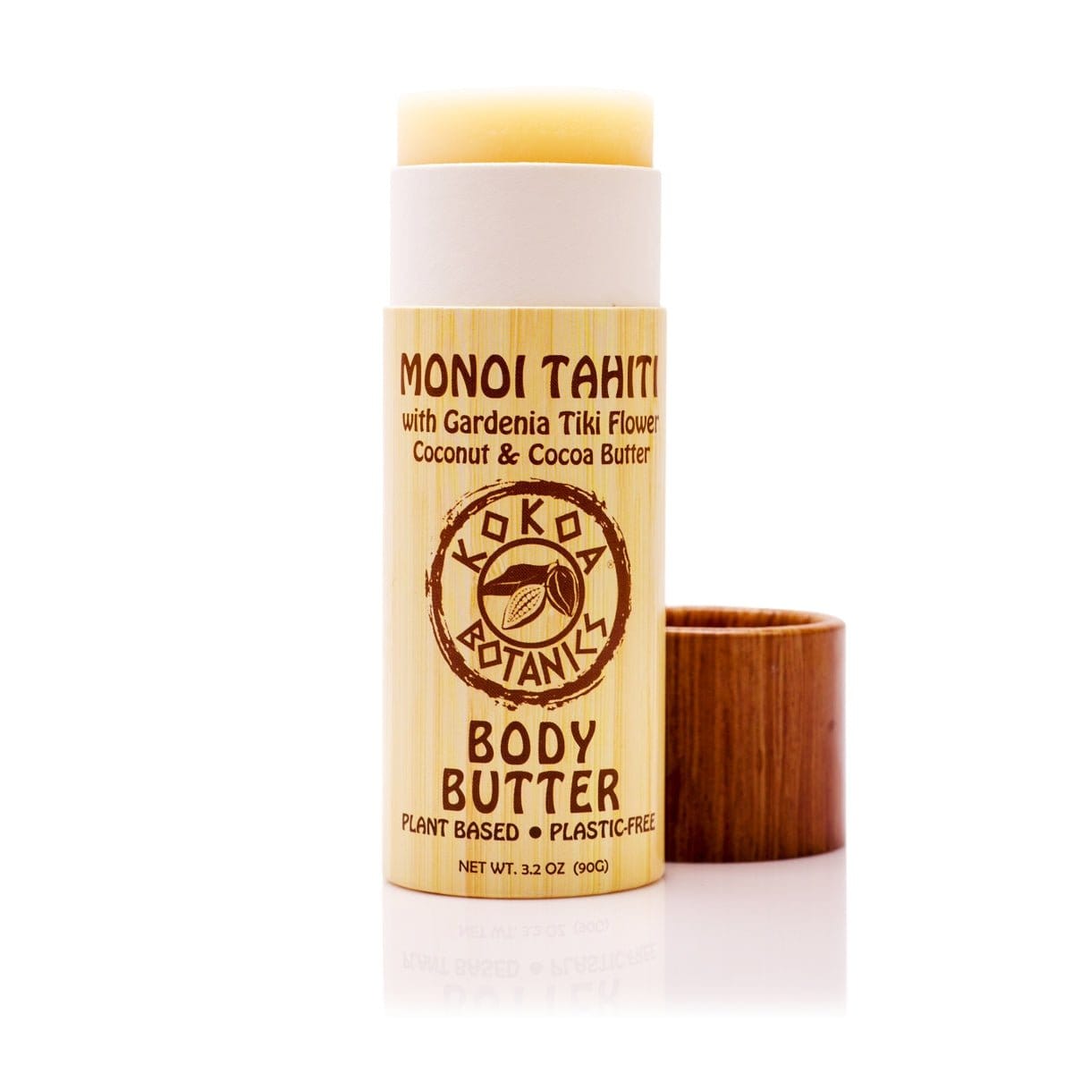 KOKOA BOTANICS Body Butter Monoi Tahiti - Body Butter with Gardinia Tiki Flower 2.75 oz