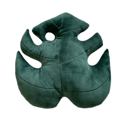 Monstera Deliciosa Leaf Pillow