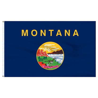 Flags Unlimited USA Nylon State Flags Montana