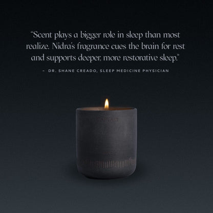 Caftari Candle Nidra - Designed for Restorative Sleep