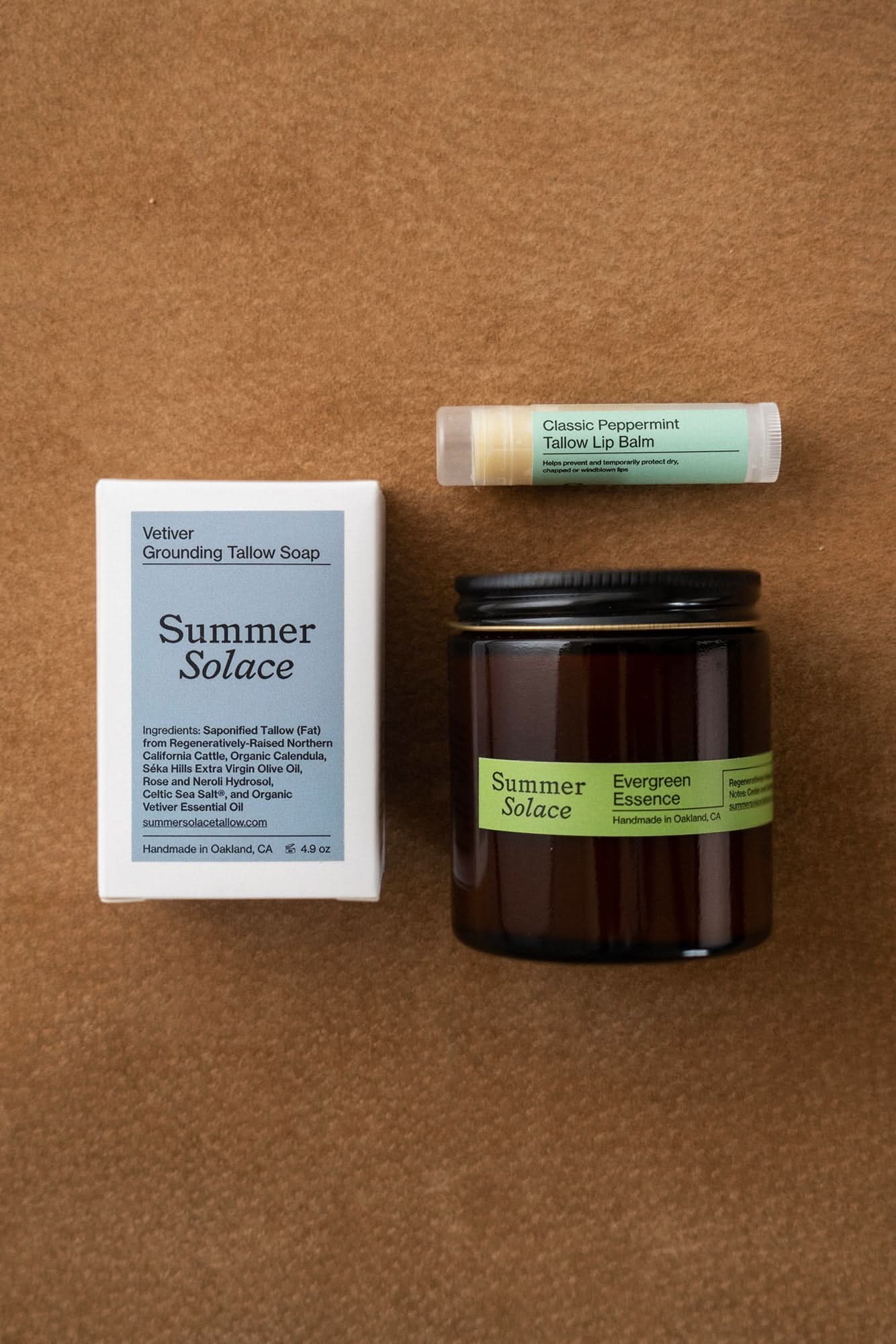 Summer Solace Tallow Gift Sets Moon Collection – Regenerative Rituals for Cooling &amp; Calm - Bundle
