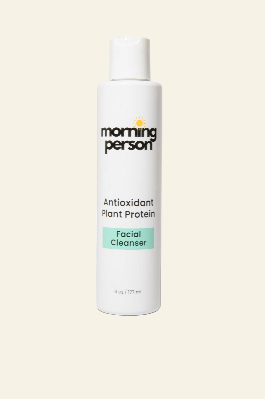 Morning Person Antioxidant Plant Protein Face Cleanser - My American Goods