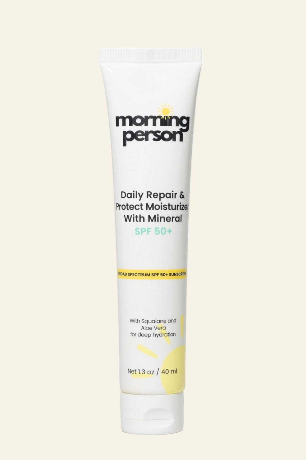 Morning Person Daily Repair Moisturizer with Mineral SPF 50 - My American Goods