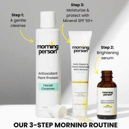 Morning Person Daily Repair Moisturizer with Mineral SPF 50 - My American Goods