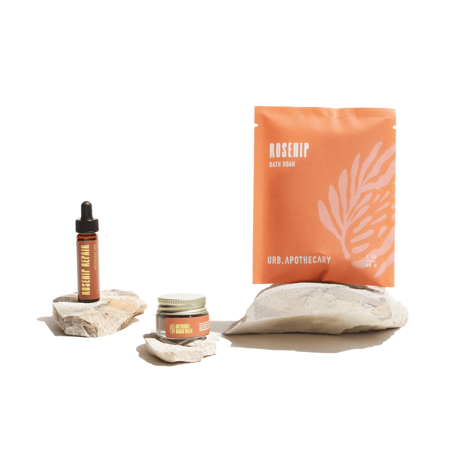 URB APOTHECARY gift Experience Size / Artichoke Cacao Mask / Yes Please Roses + Cacao Gift Bundle