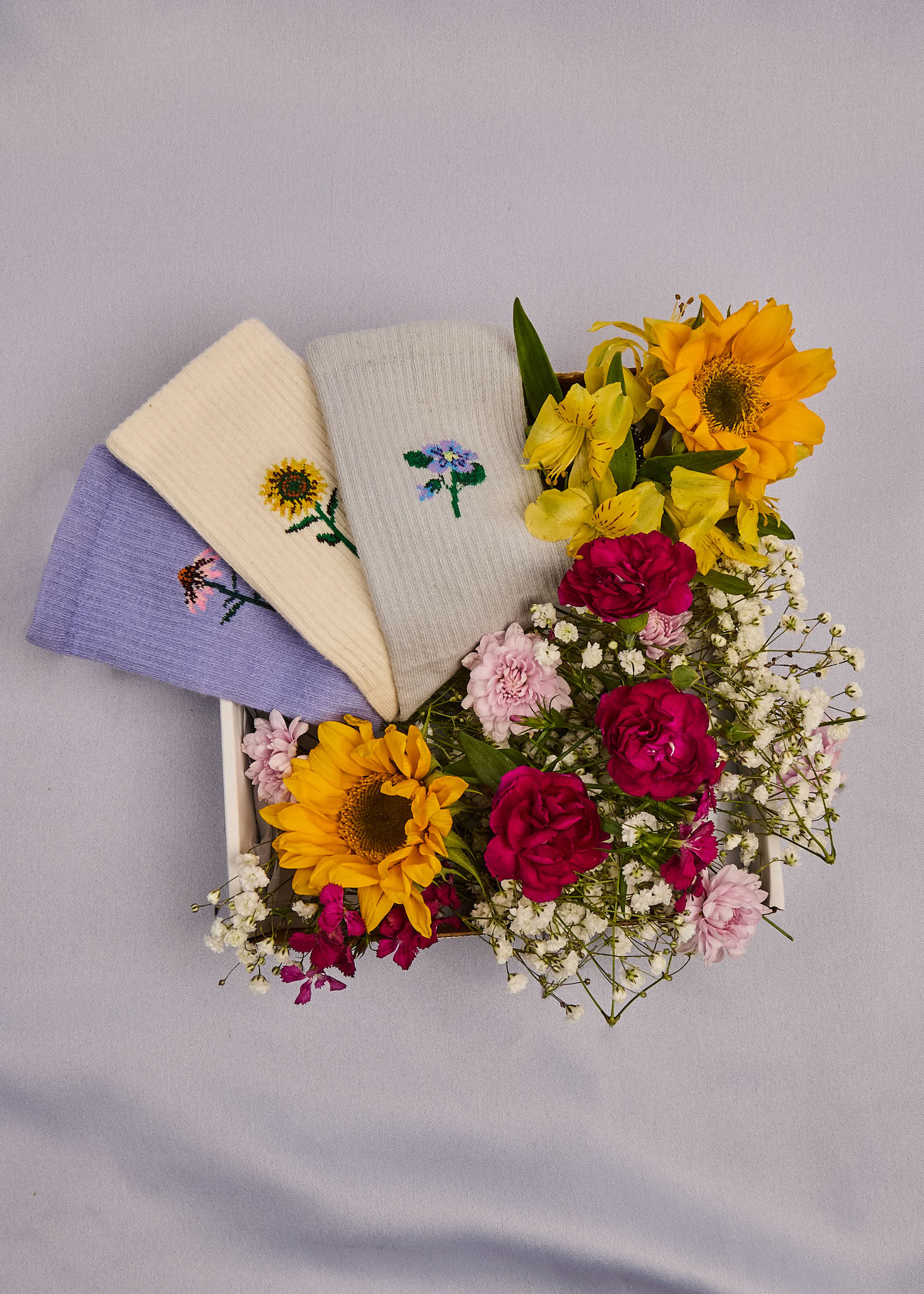 American Trench Socks The Bloom Crew