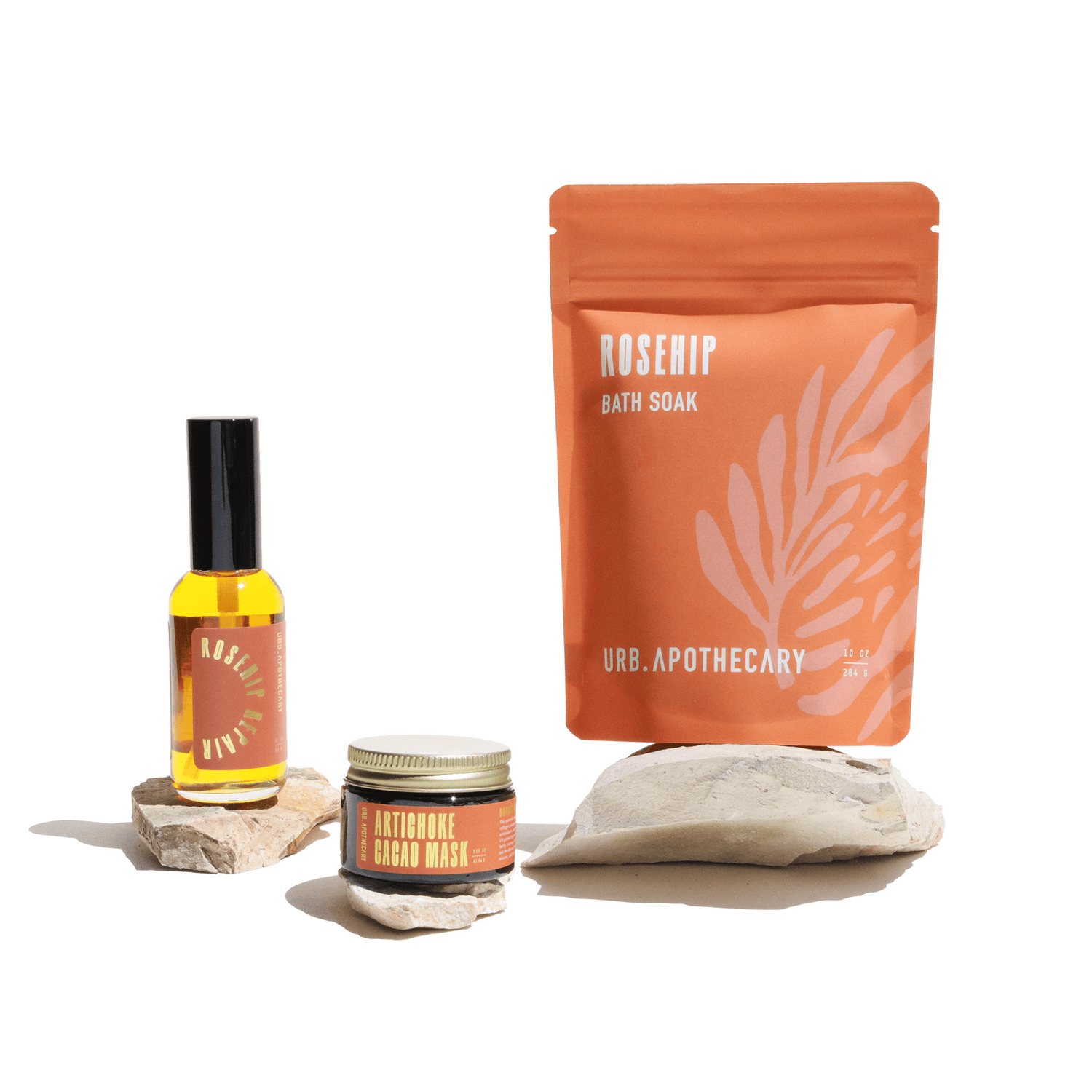 URB APOTHECARY gift Full-Size / Artichoke Cacao Mask / Yes Please Roses + Cacao Gift Bundle