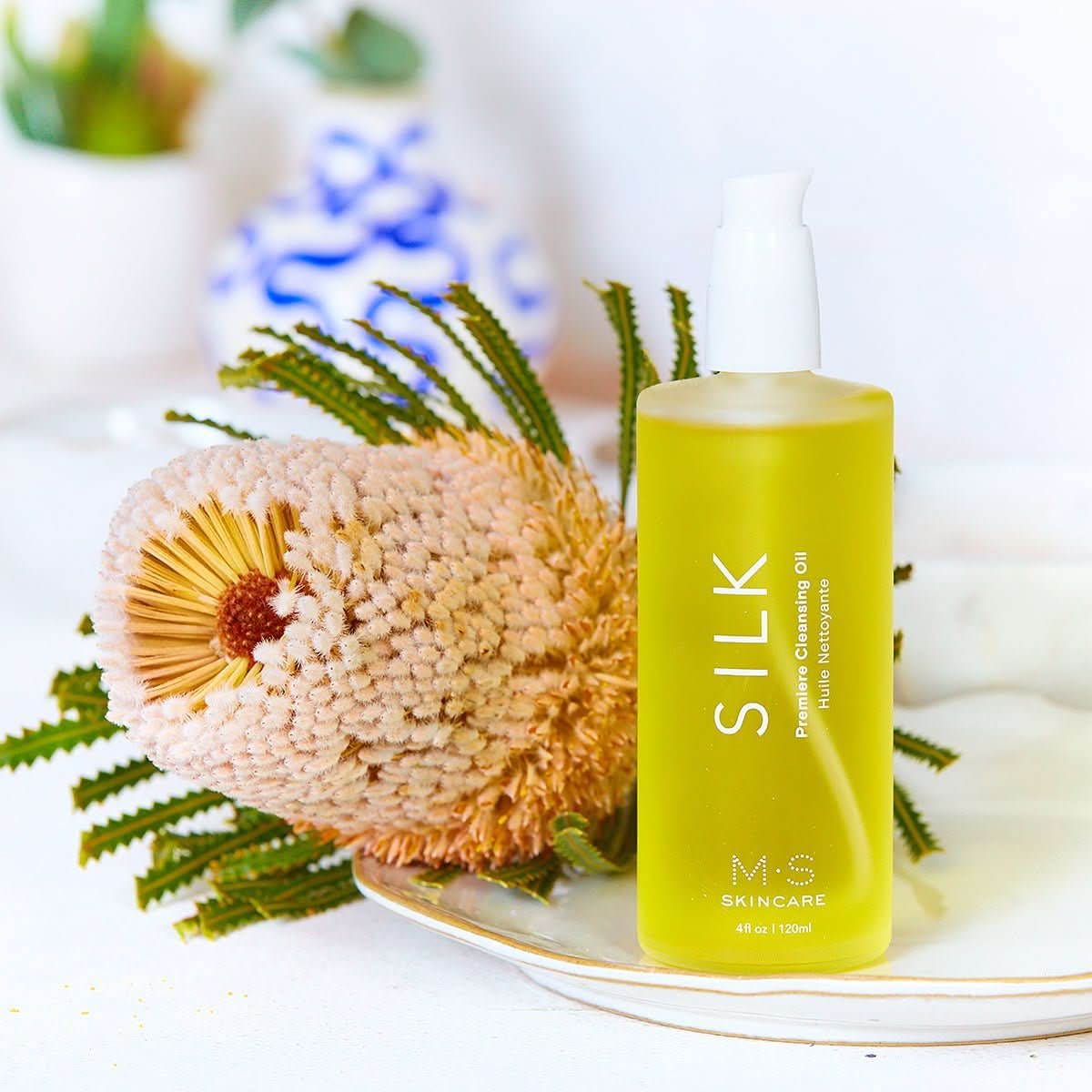 M.S. Skincare Ayurvedic Facial Oils SILK | Oil Cleanser