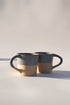 Glazed Garage Ceramics Cup Harbor Handbuilt Mug | Waterfall (Set of 2)