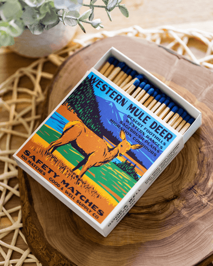 Good &amp; Well Supply Co. Western Mule Deer Cabin Matches