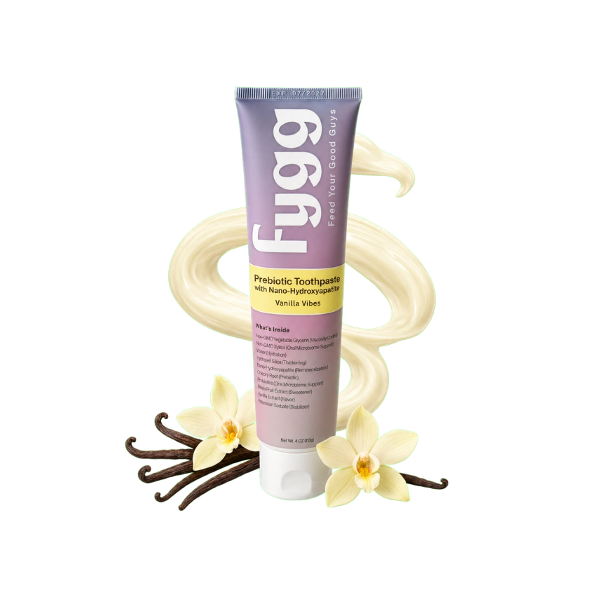 Nano-Hydroxyapatite Toothpaste with Prebiotics | Vanilla Vibes