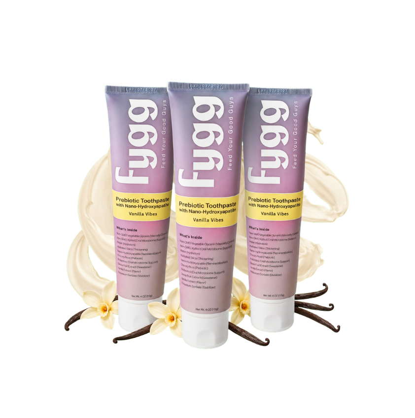 Nano-Hydroxyapatite Toothpaste with Prebiotics | Vanilla Vibes
