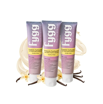 Nano-Hydroxyapatite Toothpaste with Prebiotics | Vanilla Vibes