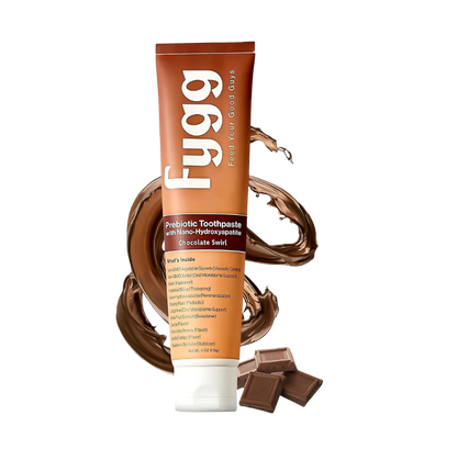 Nano-Hydroxyapatite Toothpaste with Prebiotics | Chocolate Swirl