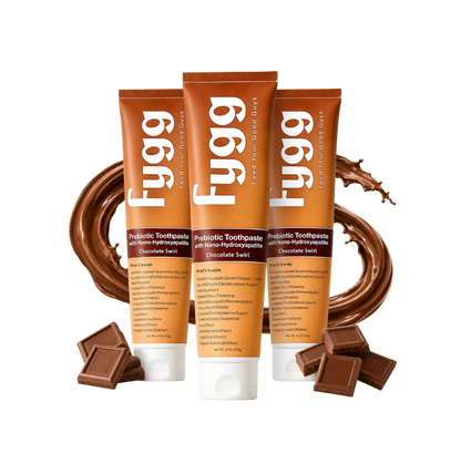 Nano-Hydroxyapatite Toothpaste with Prebiotics | Chocolate Swirl