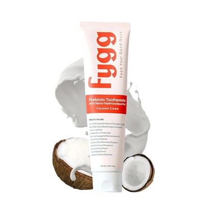 Nano-Hydroxyapatite Toothpaste with Prebiotics | Coconut Cream