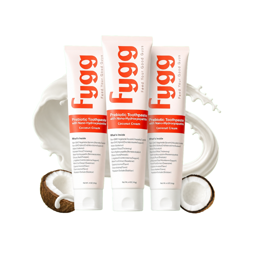 Nano-Hydroxyapatite Toothpaste with Prebiotics | Coconut Cream