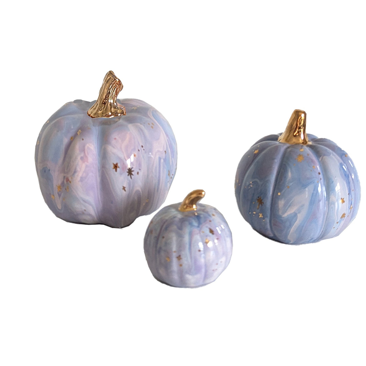 Mystical Pumpkins in Cool Tones