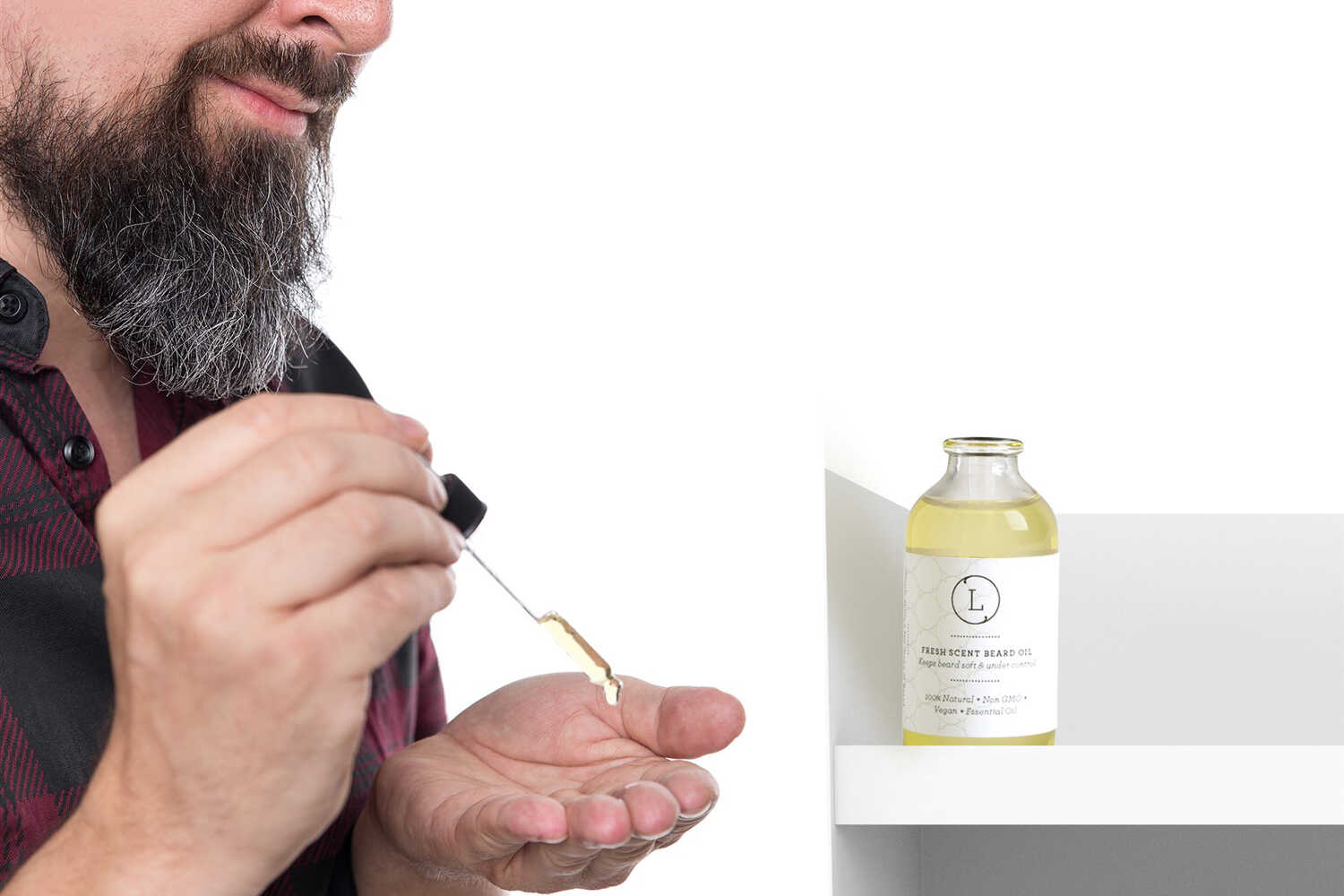 Lizush CREAMS &amp; OILS Natural Handmade Beard Oil, Beard Softener, Beard Moisture, Beard care