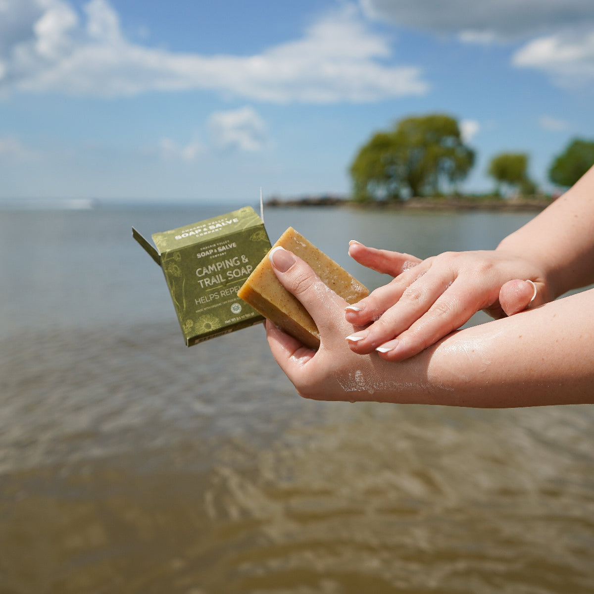 Natural Soap: Camping &amp; Trail Bar
