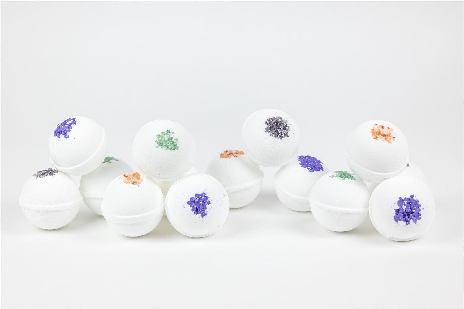 Lizush BATH BOMBS Bath Bombs Gift Box, Set of 14 Big 100% Natural Relaxing Bath Bombs