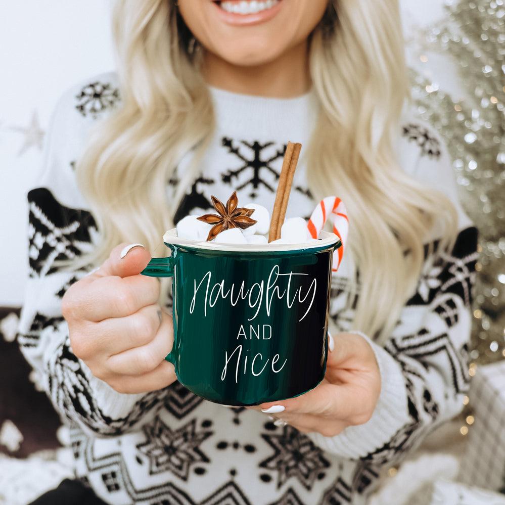 Naughty &amp; Nice Mug - My American Goods