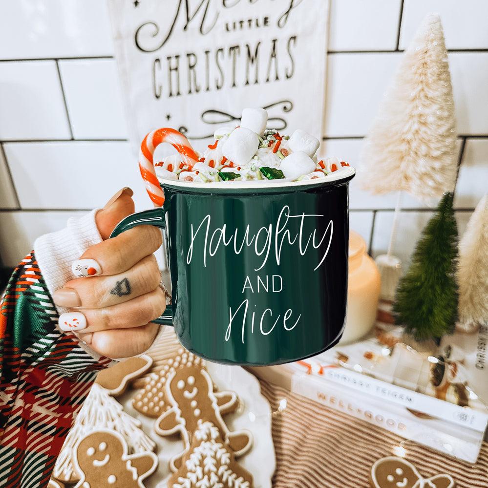 Naughty &amp; Nice Mug - My American Goods