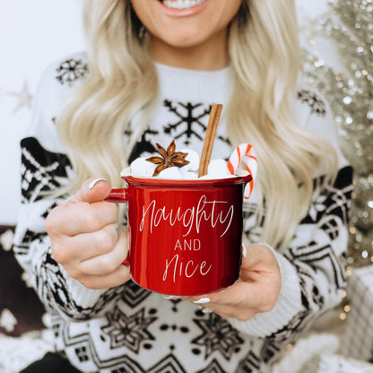 Naughty &amp; Nice Mug - My American Goods