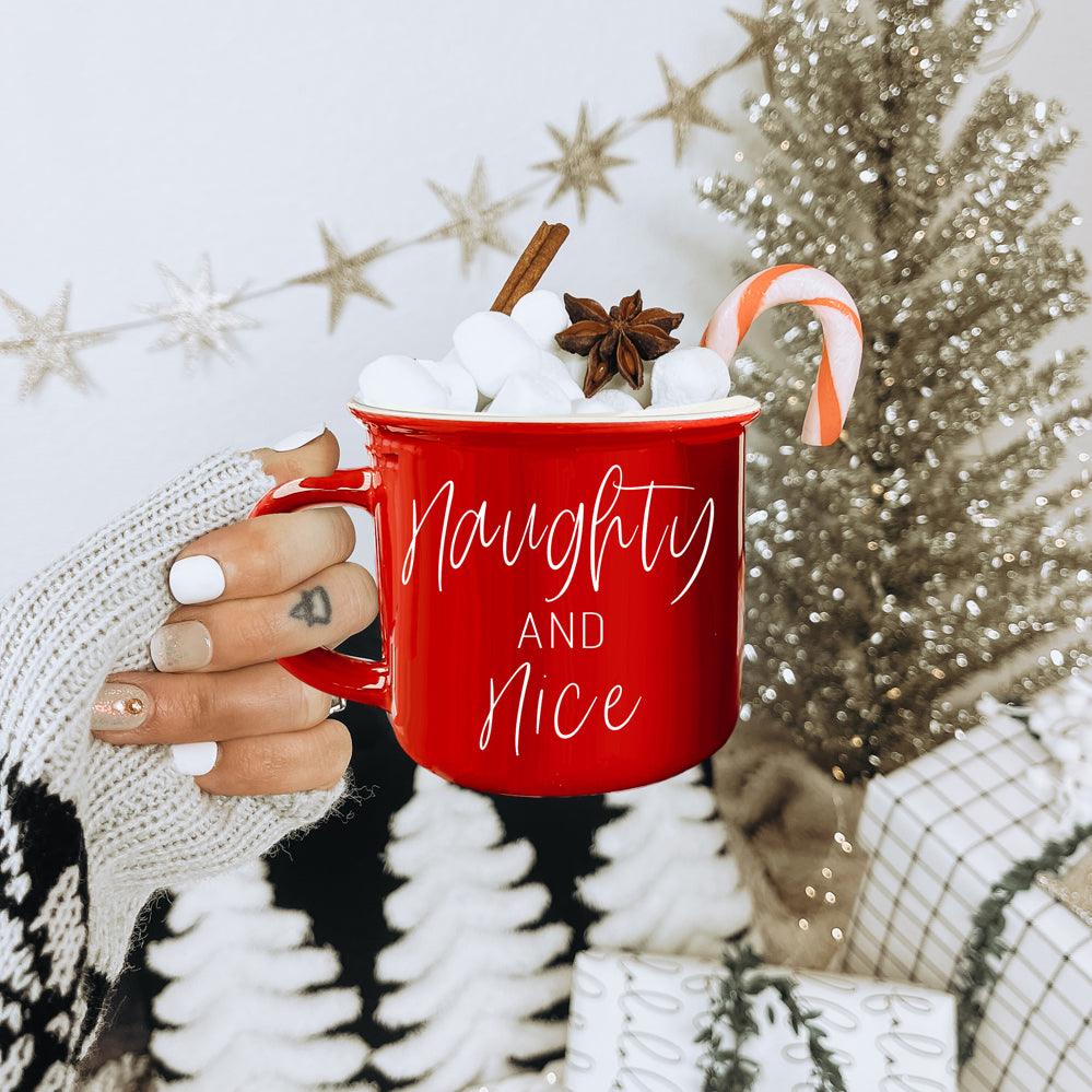 Naughty &amp; Nice Mug - My American Goods