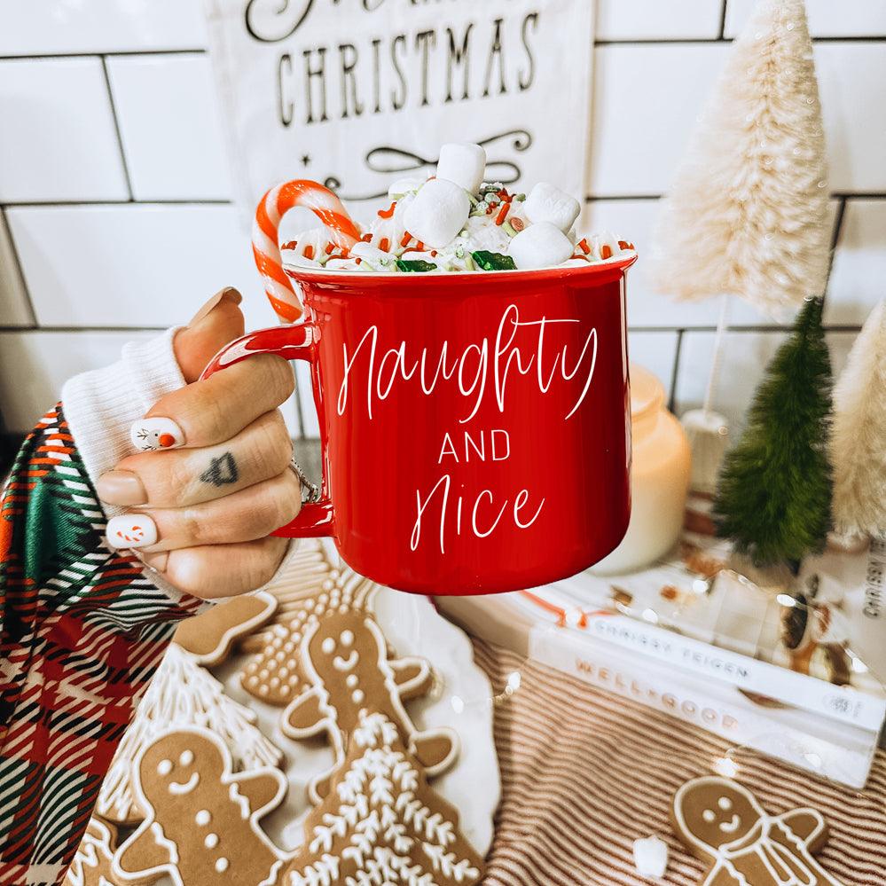 Naughty &amp; Nice Mug - My American Goods