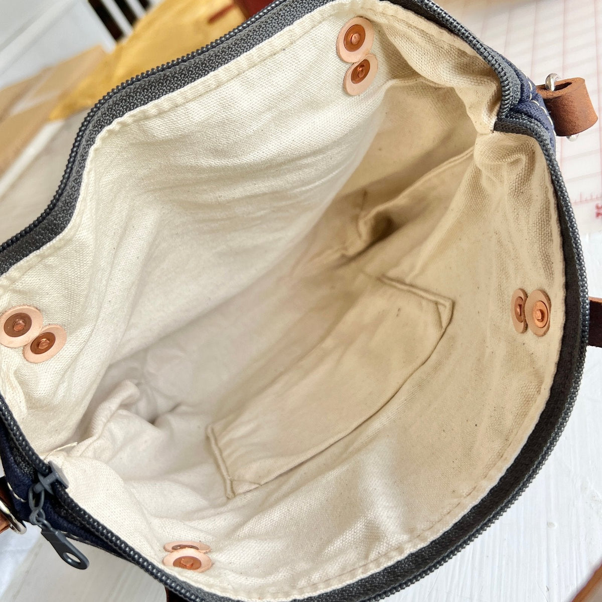 Navy Blue Engineer Burn Bag