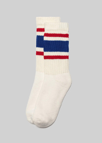 American Trench Socks royal/red / One Size The Retro Stripe