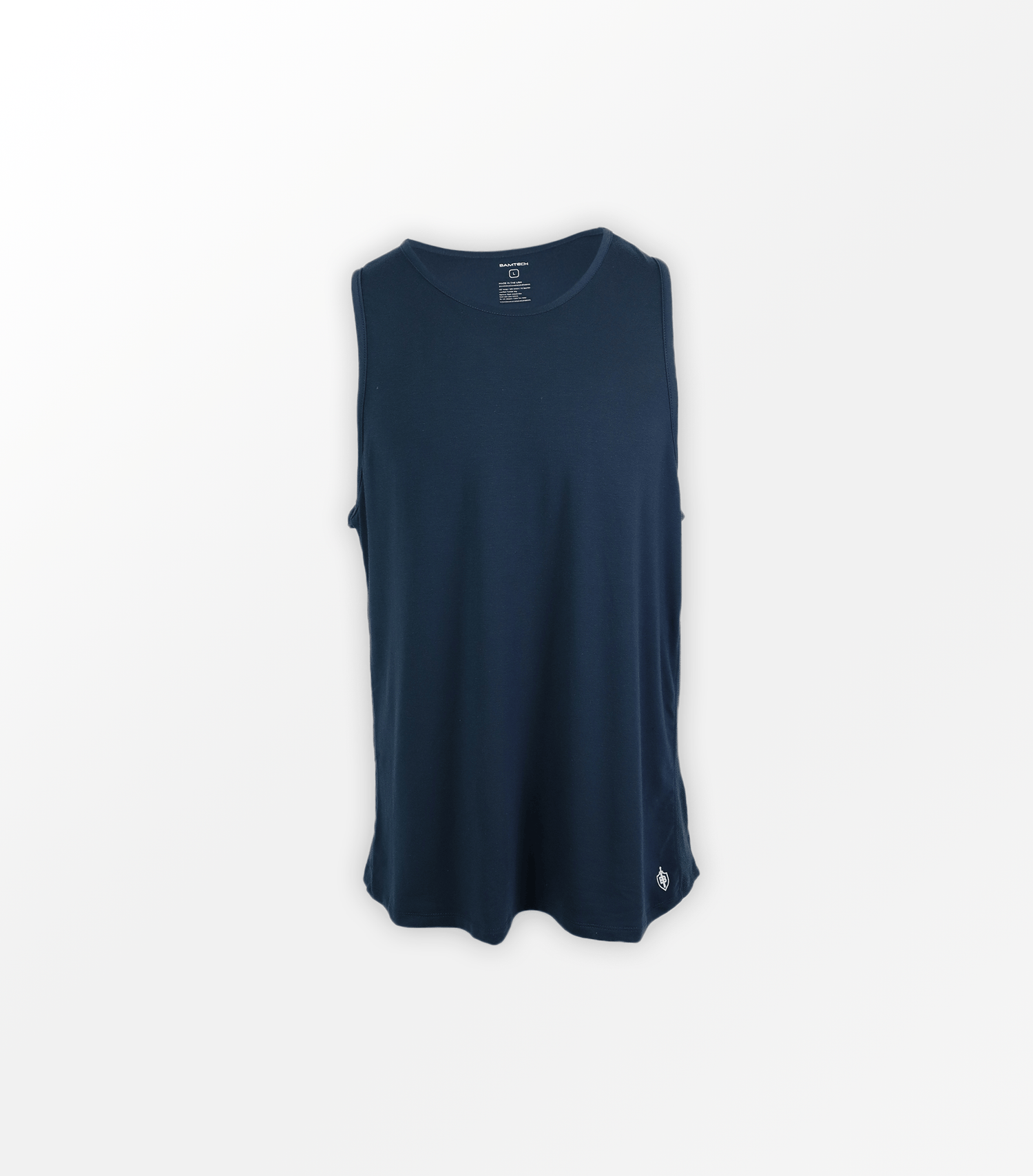 Bamtech Tanks Eucalyptus Performance Tank - Navy