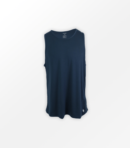Bamtech Tanks Eucalyptus Performance Tank - Navy