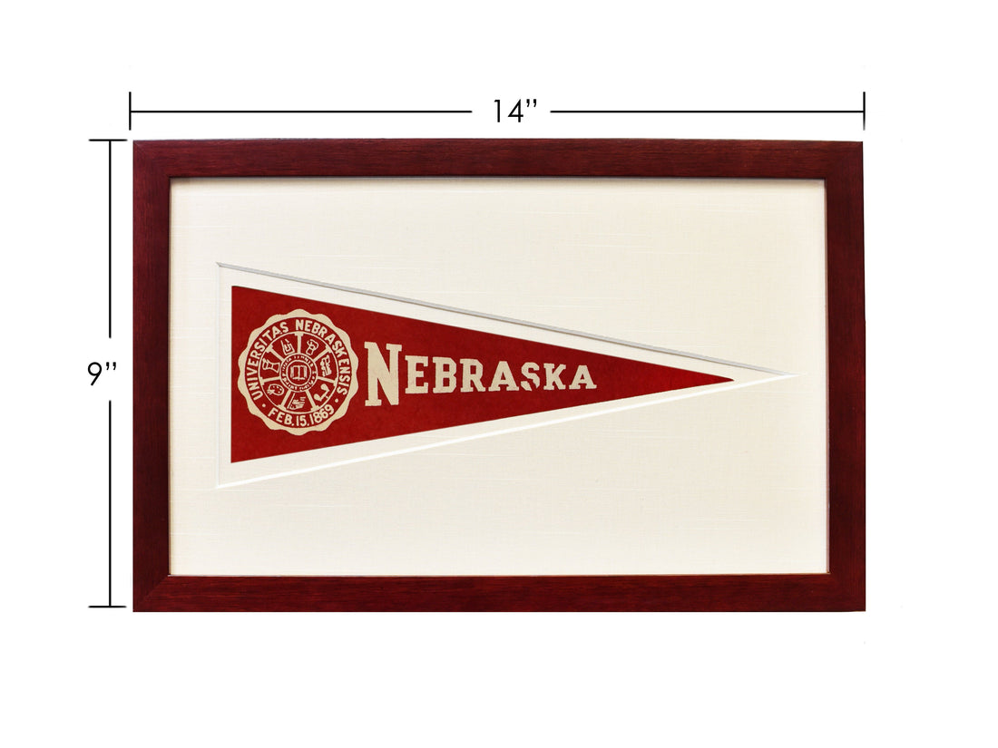 Vintage University of Nebraska Hormel Pennant