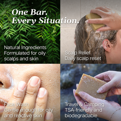 Neem &amp; Tea Tree Body &amp; Hair Shampoo