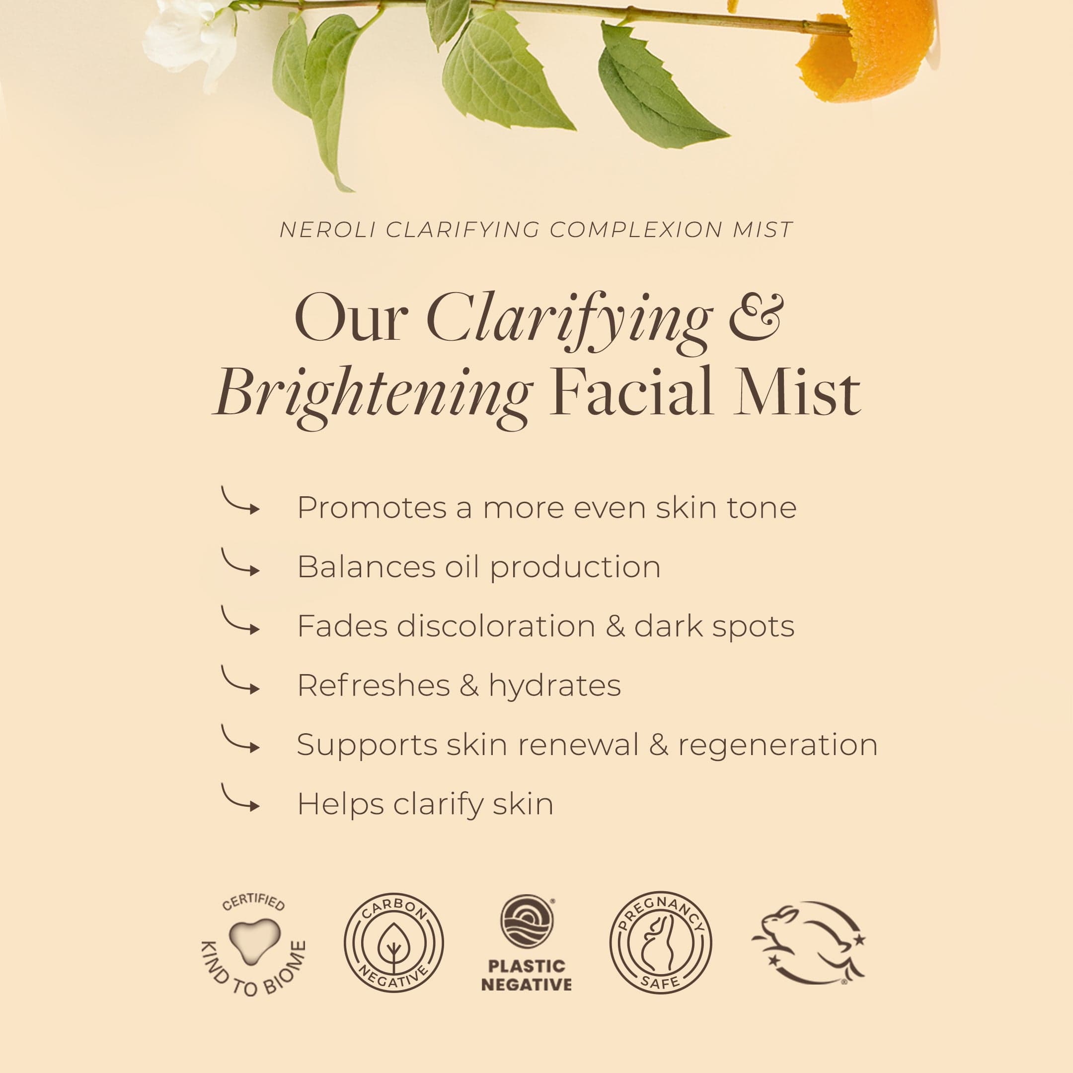 Neroli Clarifying Complexion Mist