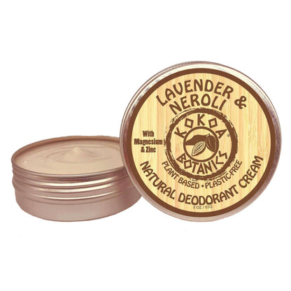 Lavender &amp; Neroli - Natural Deodorant Cream - Aluminum-Free - 2 oz