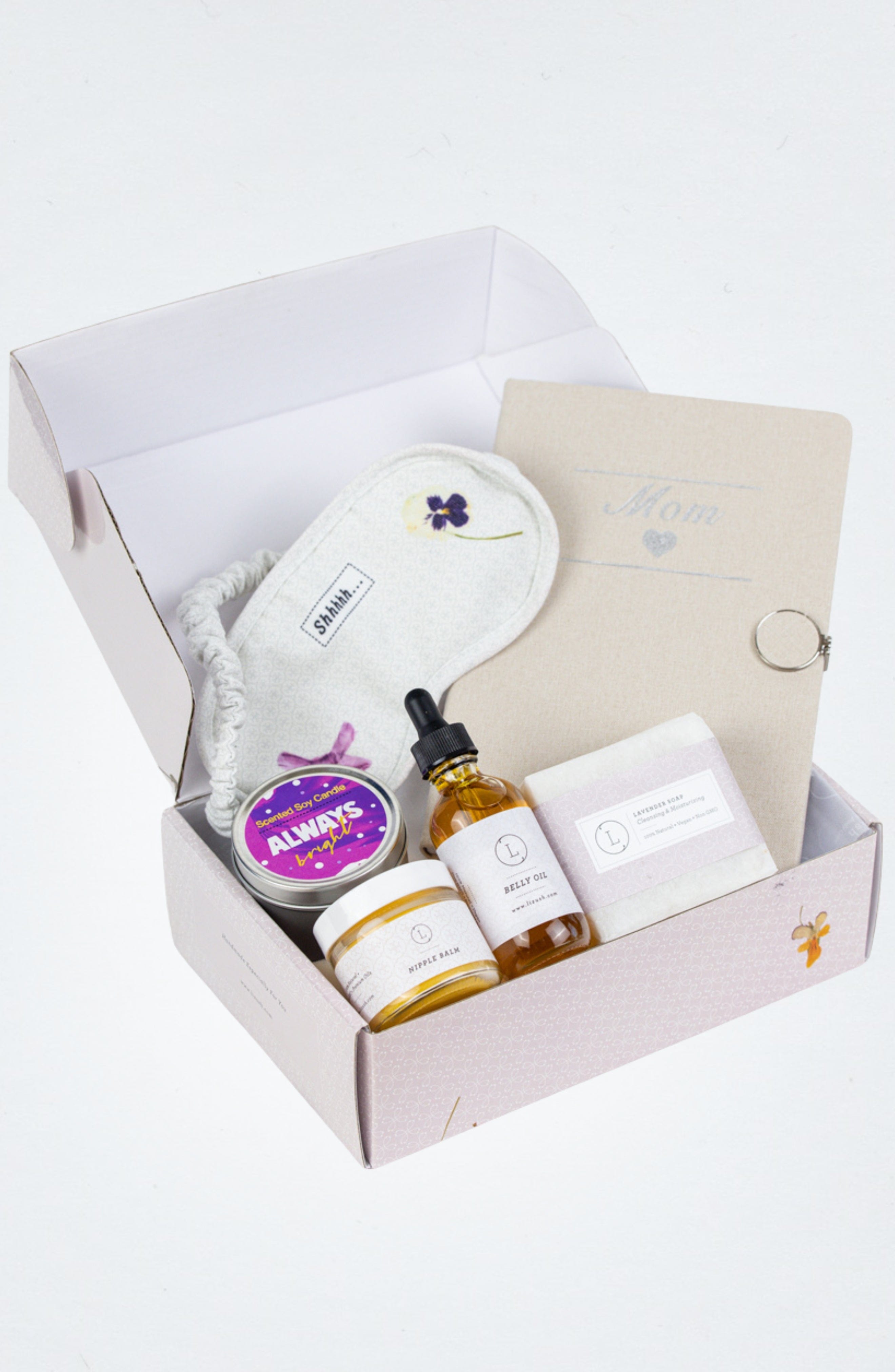 Pampering Mother’s Day Gift Box – Handmade Natural Skincare &amp; Spa Kit