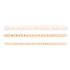 Cuffed by Nano LLC Bri Triple Bracelet Stack