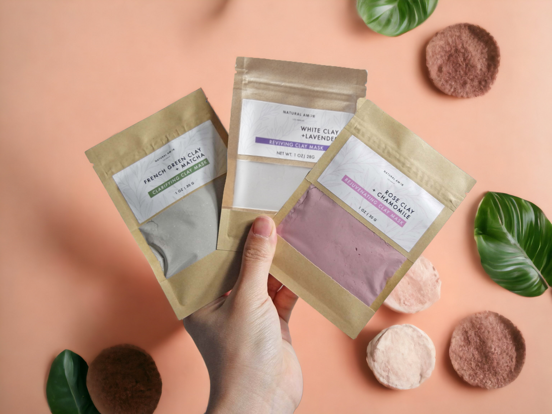 Natural Clay Mask in Bag 1oz