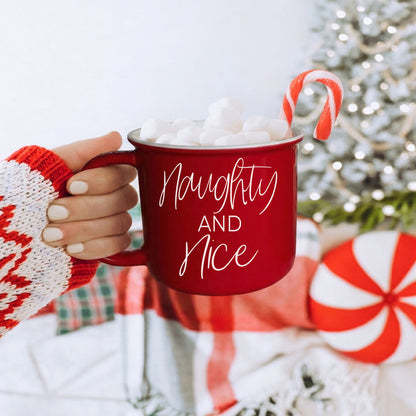 Naughty &amp; Nice Mug