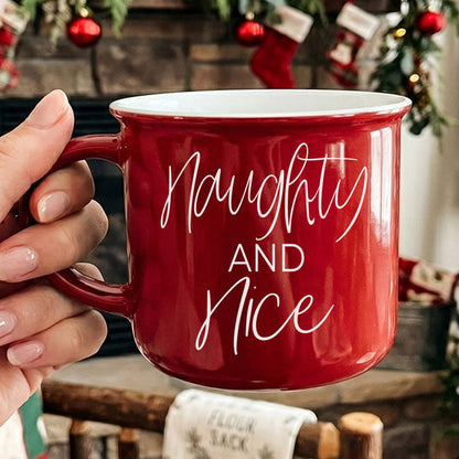 Naughty &amp; Nice Mug