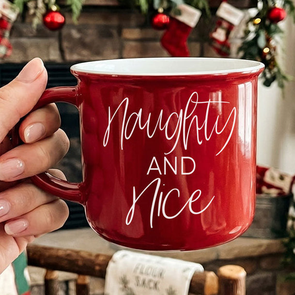 Naughty &amp; Nice Mug