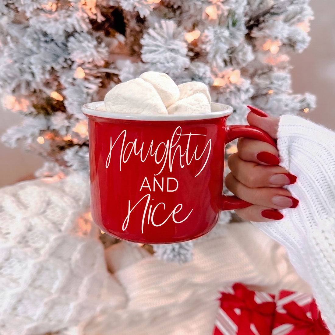 Naughty &amp; Nice Mug