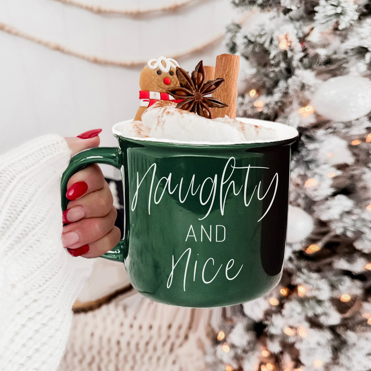 Naughty &amp; Nice Mug - My American Goods