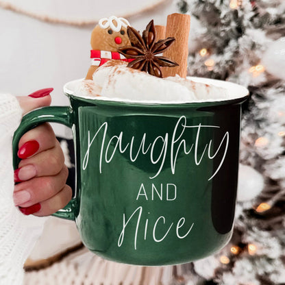 Naughty &amp; Nice Mug - My American Goods