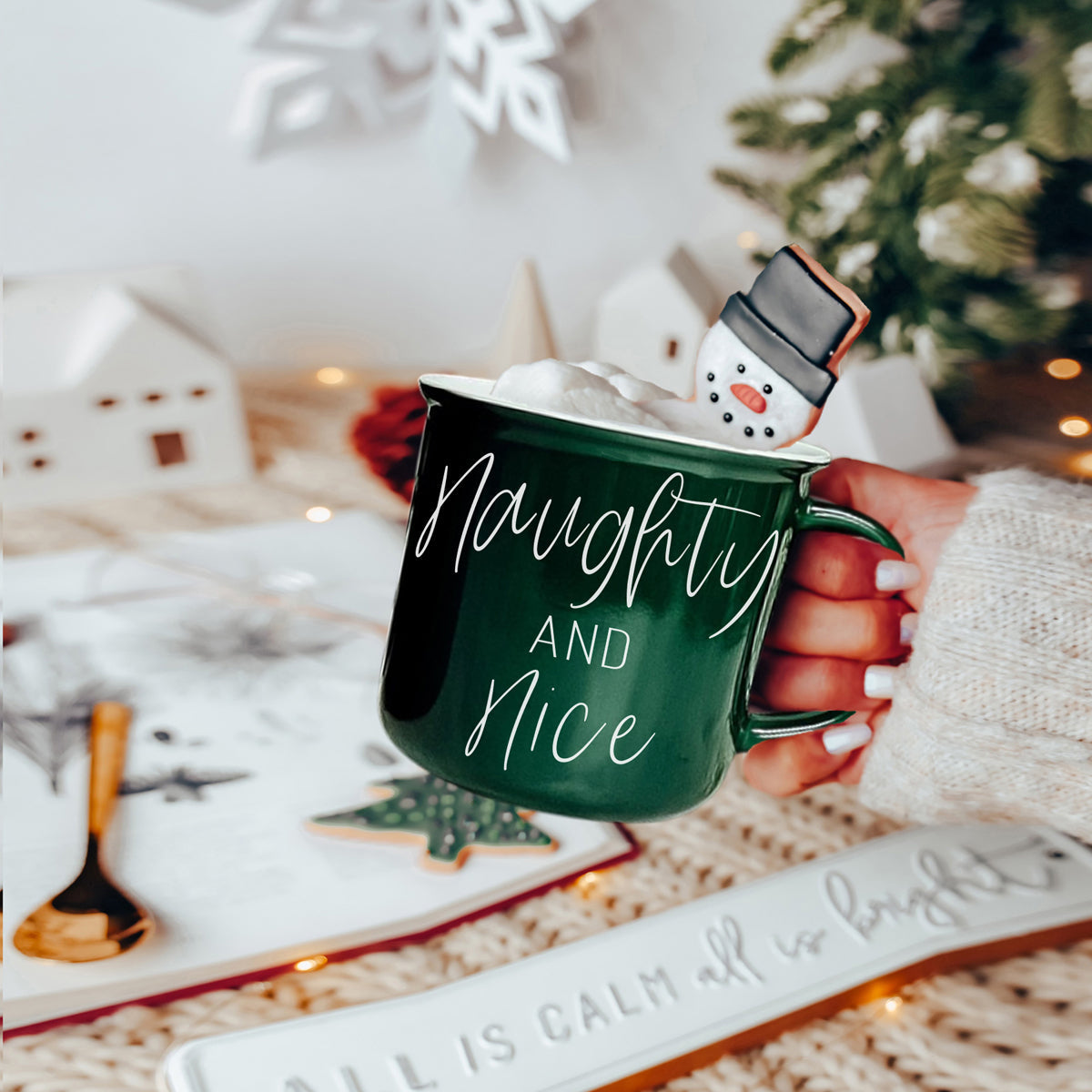 Naughty &amp; Nice Mug - My American Goods